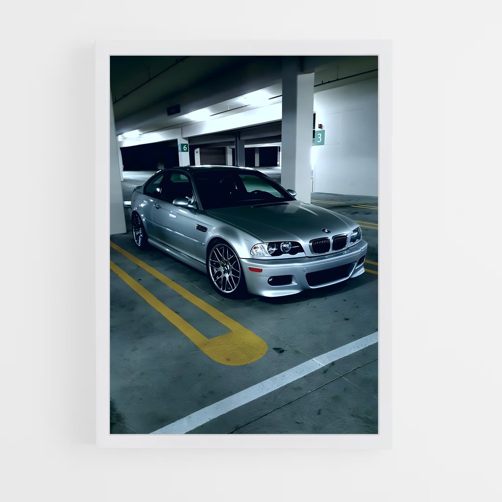 Poster Parking Paradise – affiche BMW (vue 3)